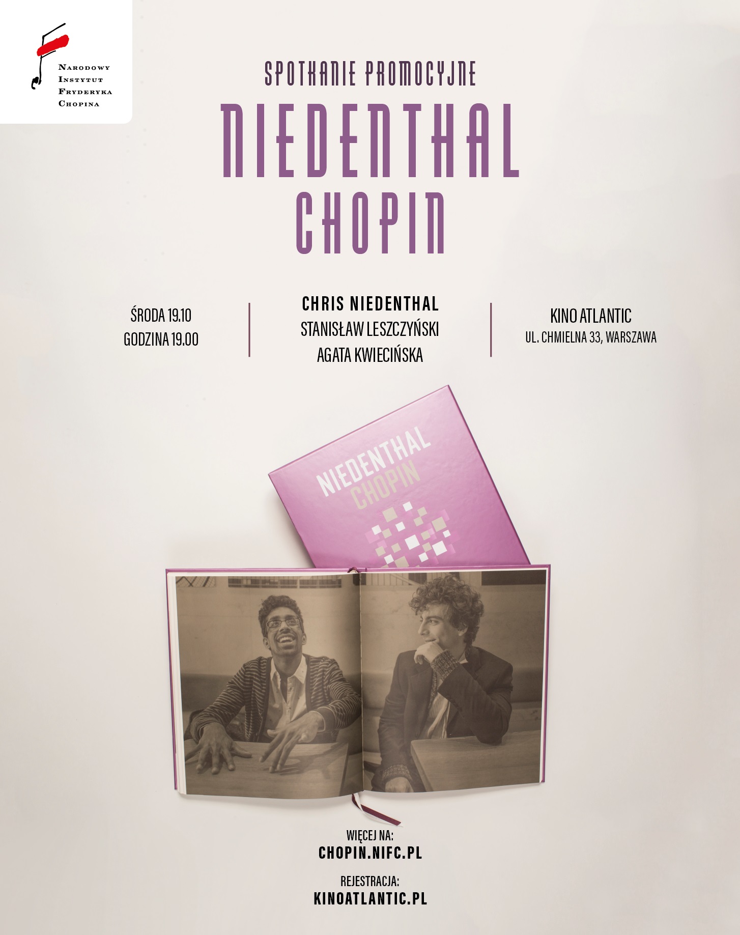 „Niedenthal. Chopin” – plakat (źródło: materiały prasowe organizatora)