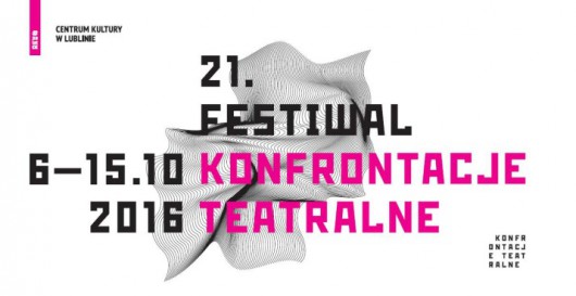 „21. Festiwal Konfrontacje Teatralne” – plakat (źródło: materiały prasowe organizatora)