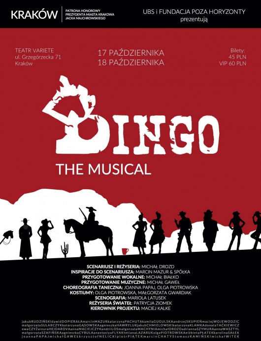 „Dingo” – plakat (źródło: materiały prasowe organizatora)