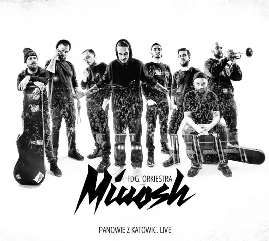 Miuosh, „Panowie z Katowic Live” – okładka płyty (źródło: materiały prasowe wydawcy)