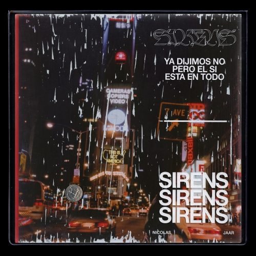 Nicolas Jaar, „Sirens” – okładka płyty (źródło: materiały prasowe wydawcy)