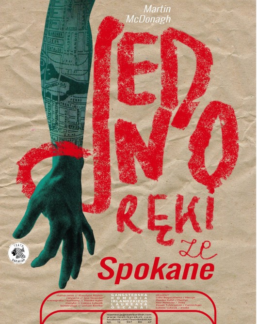 „Jednoręki ze Spokane” – plakat (źródło: materiały prasowe organizatora)