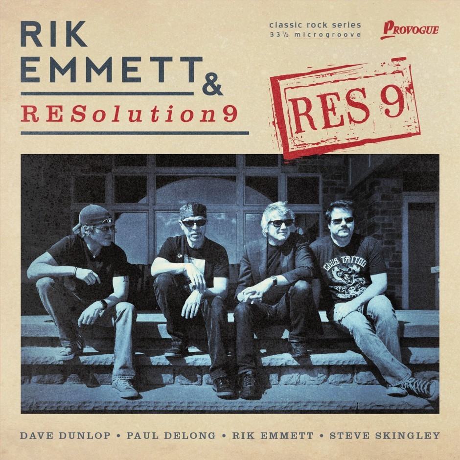 Rik Emmett & RESolution 9, „Res 9” – okładka płyty (źródło: materiały prasowe wydawcy)