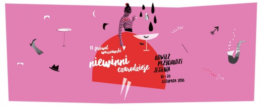 „11. Festiwal Warszawski Niewinni Czarodzieje” – plakat (źródło: materiały prasowe organizatora)