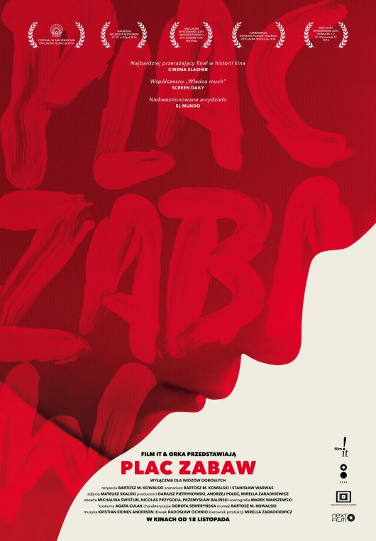 Bartosz M. Kowalski, „Plac zabaw” – plakat (źródło: materiały prasowe dystrybutora)