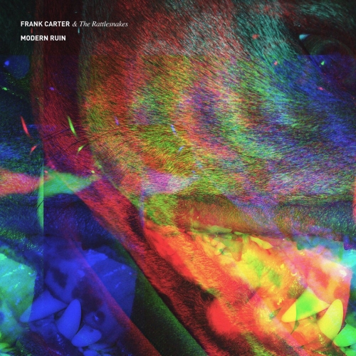 Frank Carter & The Rattlesnakes, „Modern Ruin” – okładka płyty (źródło: materiały prasowe wydawcy)