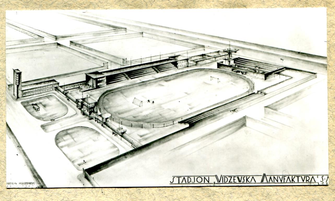 Henryk Hirszenberg, „Projekt Stadionu Widzewska Manufaktura” (źródło: materiały prasowe organizatora)