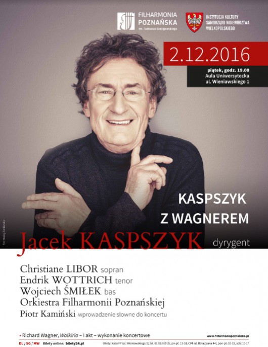 „Jacek Kaspszyk” – plakat (źródło: materiały prasowe organizatora)