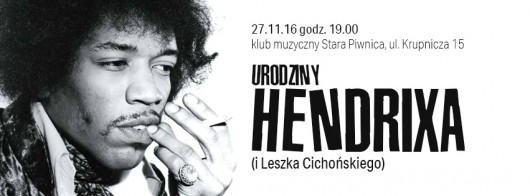 „Urodziny Hendrixa” – plakat (źródło: materiały prasowe organizatora)