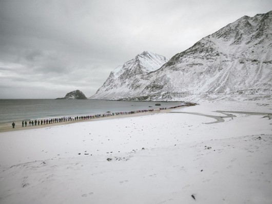 Katerina Mistal, „Haukland lofoty, Norwegia”, 2015 (źródło: materiały prasowe organizatora)