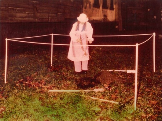 Maria Pinińska-Bereś, „Żywy róż”, 15.11.1981, z Archiwum Galerii Bunkier Sztuki (źródło: materiały prasowe organizatora)