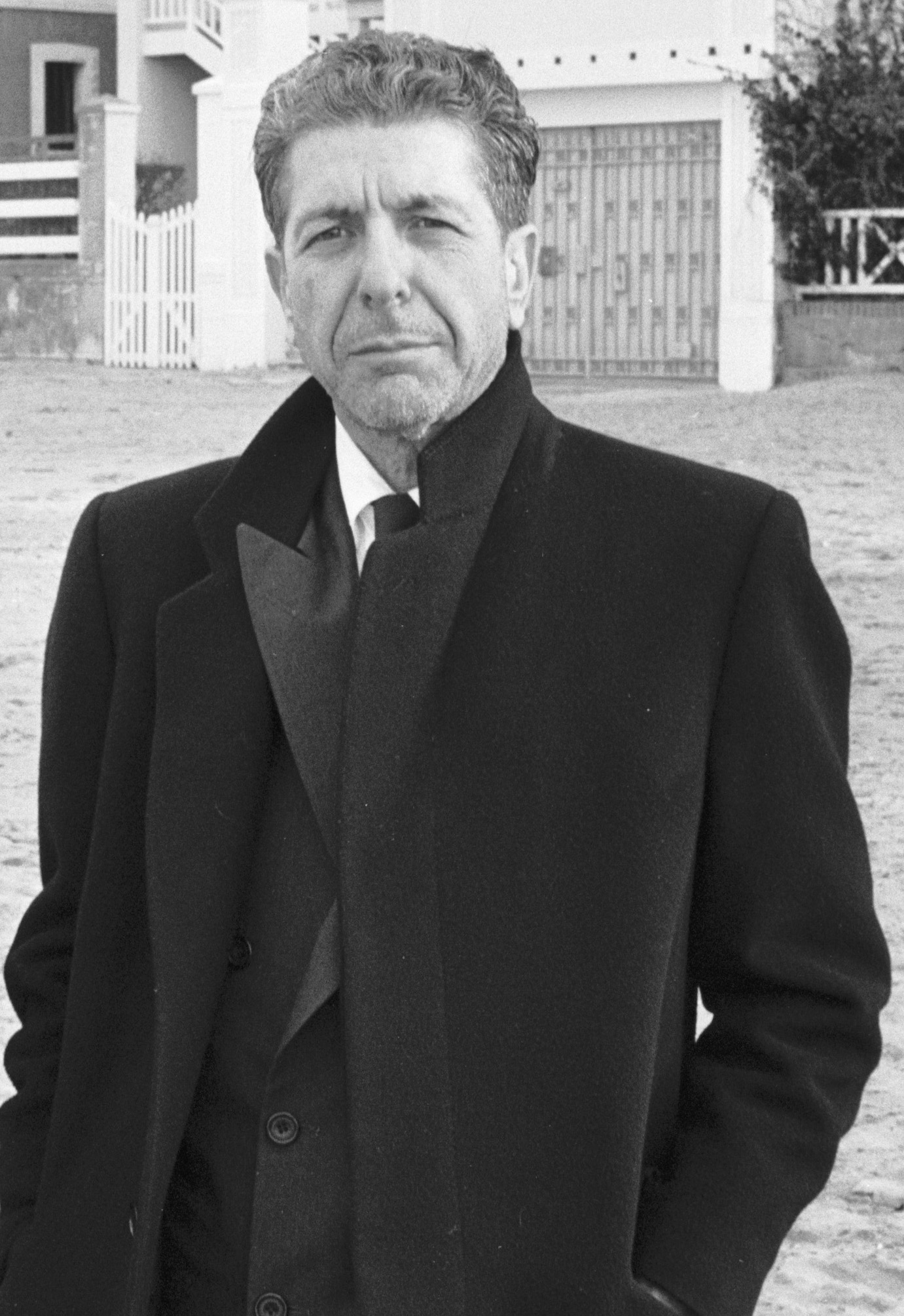 Leonard Cohen, fot. Roland Godefroy (źródło: Wikimedia Commons)