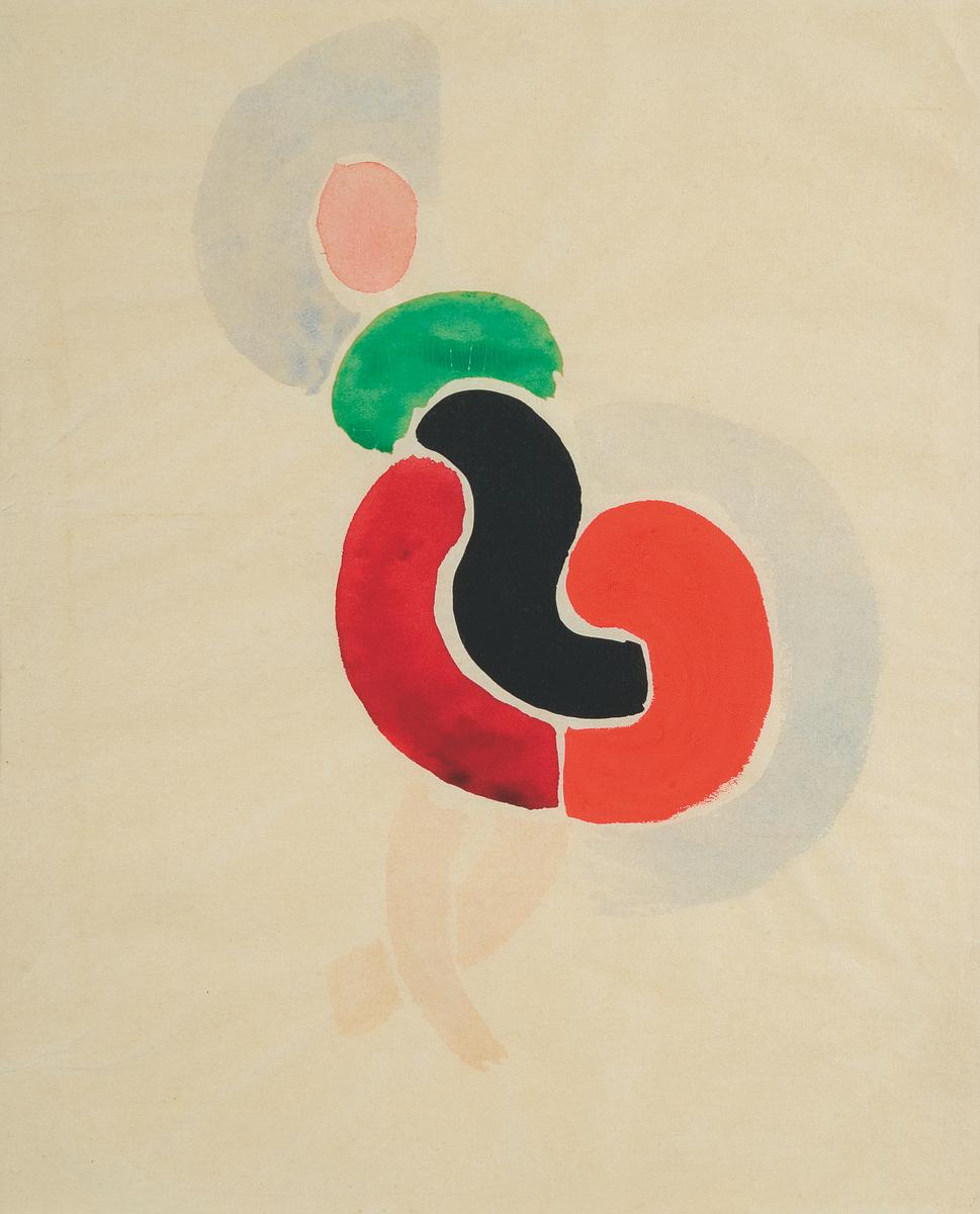 Sonia Delaunay, „Tancerka”, ok. 1923, kolekcja Muzeum Sztuki w Łodzi (źródło: materiały prasowe organizatora)