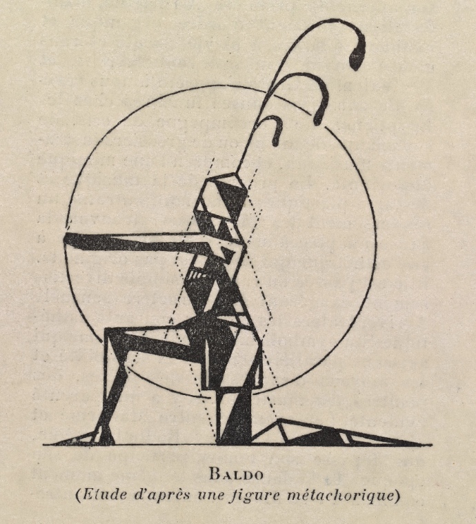 Valentine de Saint-Point, „Métachorie” (studium postaci), 1914, NYPL (źródło: materiały prasowe organizatora)