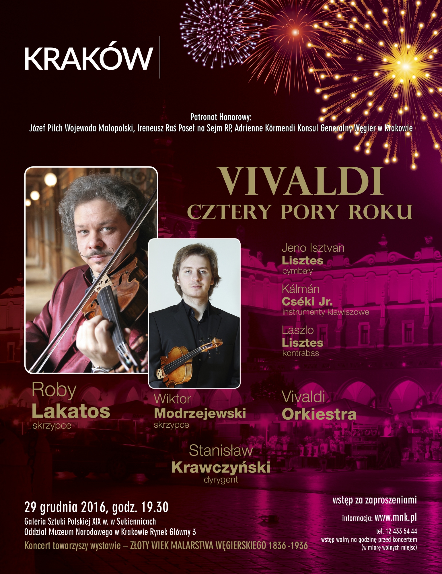 „Vivaldi Cztery pory roku” – plakat (źródło: materiały prasowe organizatora)