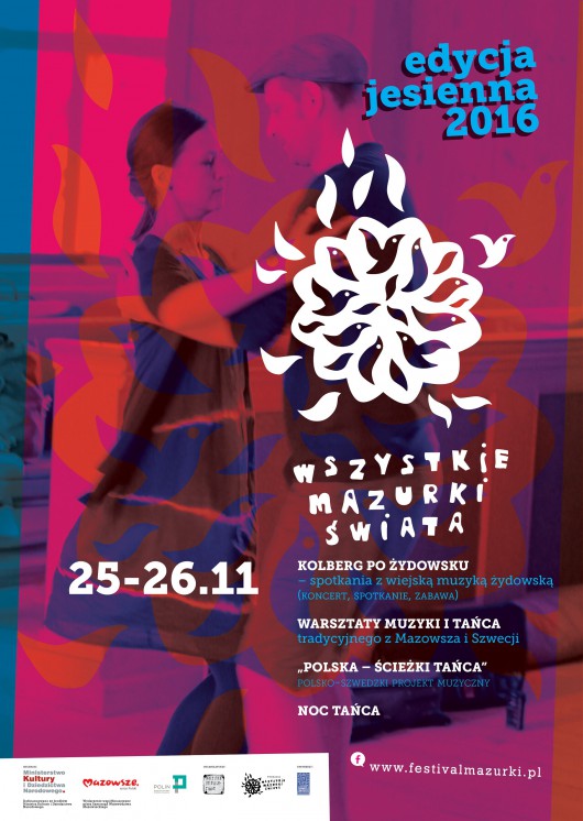 „Wszystkie Mazurki Świata” – plakat (źródło: materiały prasowe organizatora)