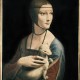 Leonardo da Vinci, „Dama z gronostajem”, ok. 1490 (źródło: materiały prasowe MNK)