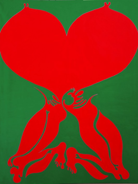 Jan Dobkowski, „Nadchodzi miłość”, 1971-72 (źródło: materiały prasowe organizatora)
