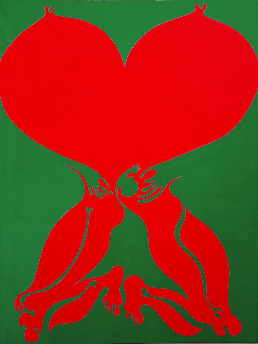 Jan Dobkowski, „Nadchodzi miłość”, 1971-72 (źródło: materiały prasowe organizatora)