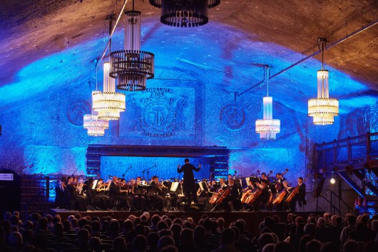 Koncert Orkiestry Opery Krakowskiej w Kopalni Soli Wieliczka, fot. Jacek Jarczok (źródło: materiały prasowe opery)