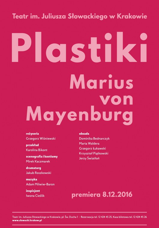 Marius von Mayenburg, „Plastiki", reż. Grzegorz Wiśniewski (źródło: materiały prasowe teatru)