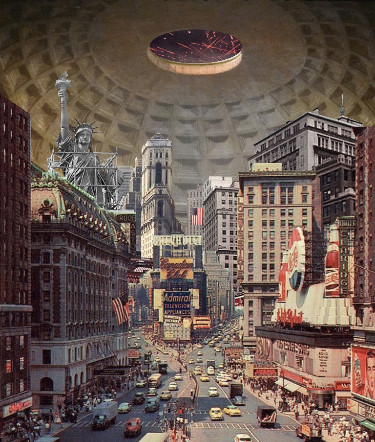 Marta Kowalczyk „Underground Manhattan”, na podstawie Oscara Newmana, z cyklu „Unwell-Tuned Architecture of Dystopia”, 2016 (źródło: materiały prasowe organizatora)