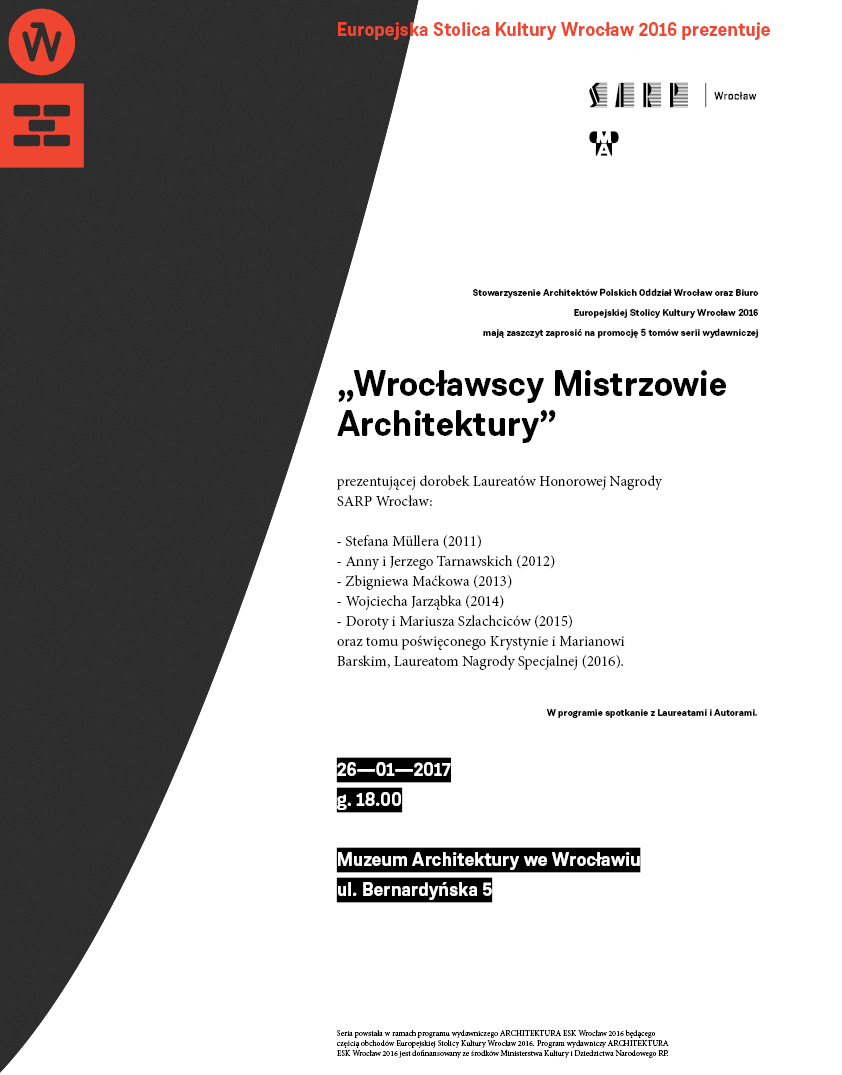 Wrocławscy Mistrzowie Architektury (źródło: materiały prasowe organizatora)