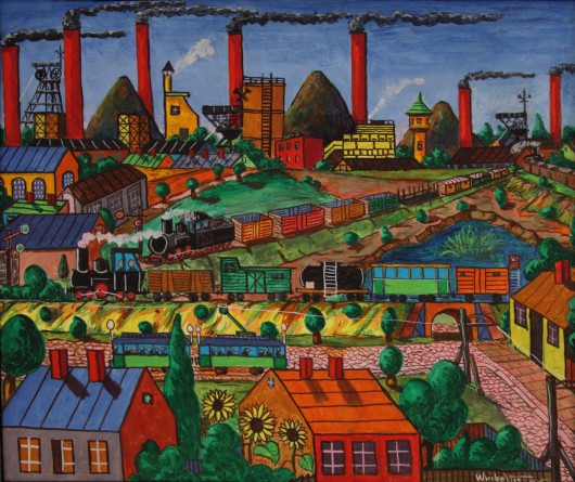 Paweł Wróbel, „Pejzaż śląski”, 1978 (źródło: materiały prasowe organizatora)