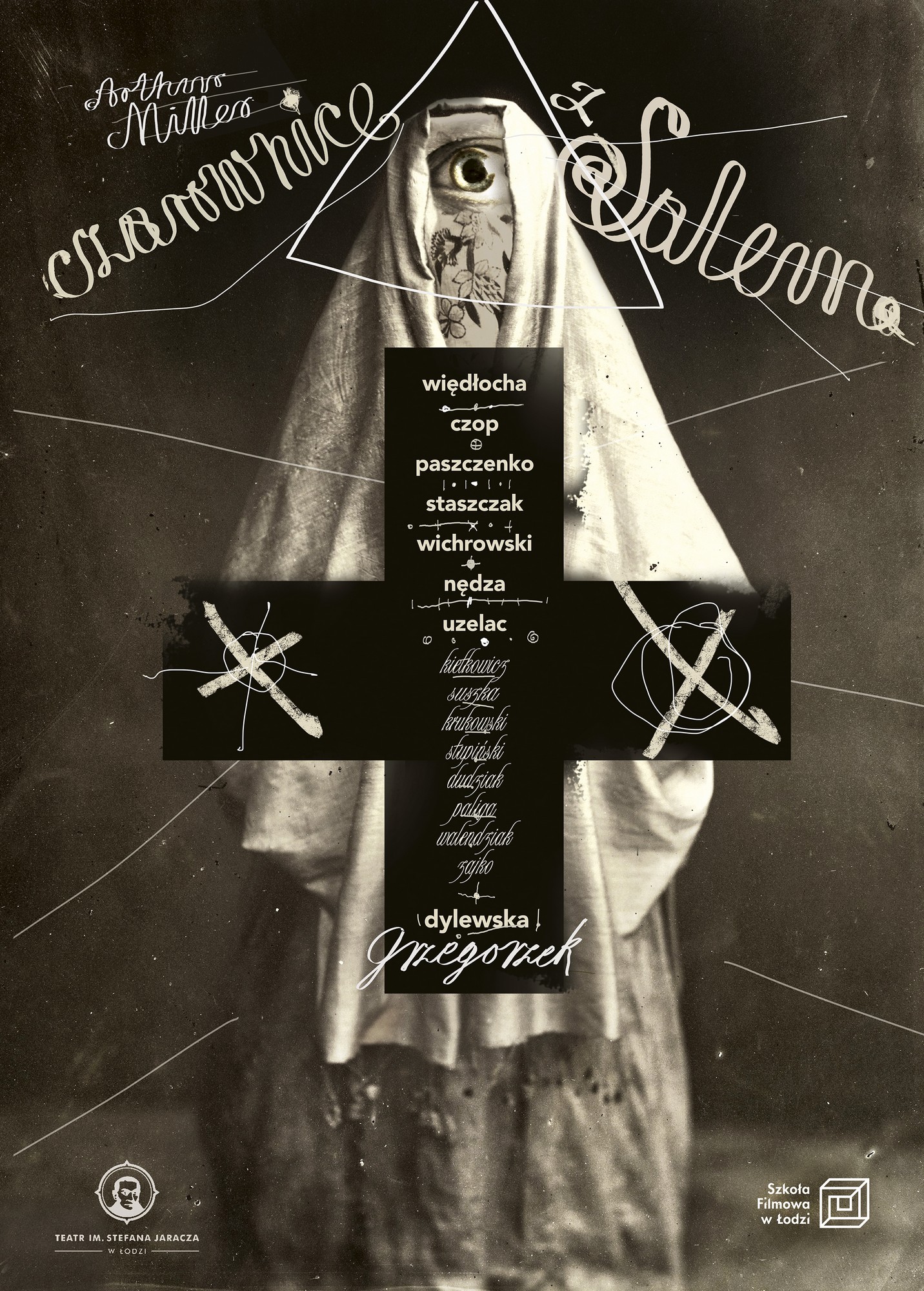 „Czarownice z Salem”, reż. Mariusz Grzegorzek – plakat (źródło: materiały prasowe)