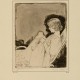 Emil Nolde, „Kobieta siedząca w fotelu (Portret Ady Vilstrup)”, 1906, fot. Muzeum Narodowe w Gdańsku (źródło: materiały prasowe organizatora)
