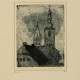 Emil Nolde, „Wieże kościołów św. Piotra i św. Patroklusa w Soest”, 1906, fot. Muzeum Narodowe w Gdańsku (źródło: materiały prasowe organizatora)