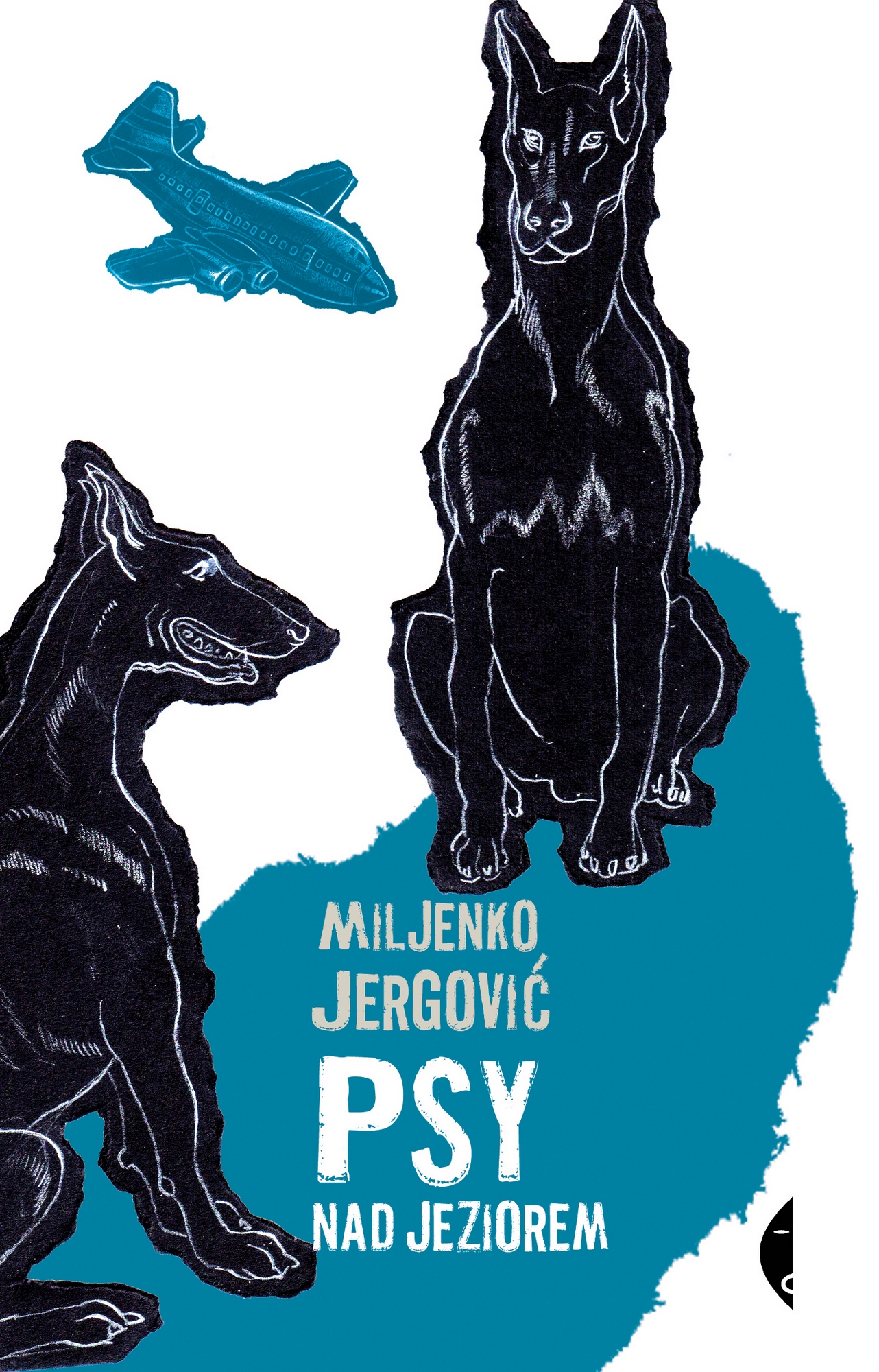 Miljenko Jergović, „Psy nad jeziorem” – okładka (źródło: materiały prasowe wydawcy)