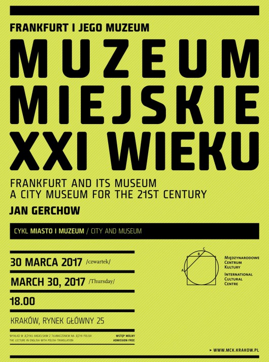 „Frankfurt i jego muzeum. Muzeum miejskie w XXI wieku” (źródło: materiały prasowe organizatora)