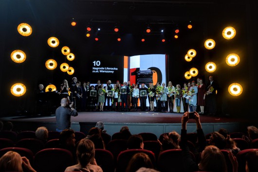 10. Nagroda Literacka m.st. Warszawy – laureaci (źródło: materiały prasowe organizatora)