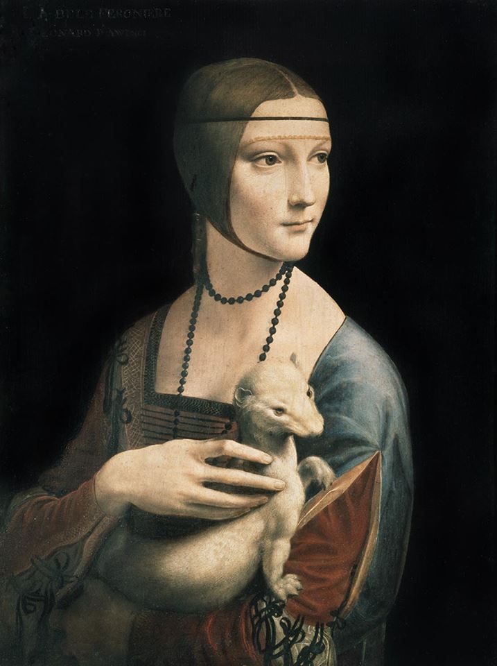 Leonardo da Vinci, „Dama z gronostajem” (źródło: materiały prasowe organizatora)
