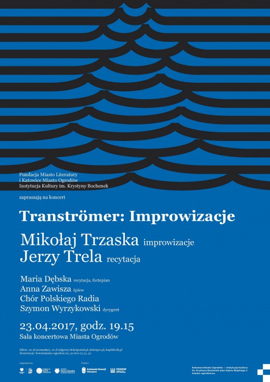 Dni Tranströmerowskie, koncert w Katowicach – plakat (źródło: materiały prasowe)