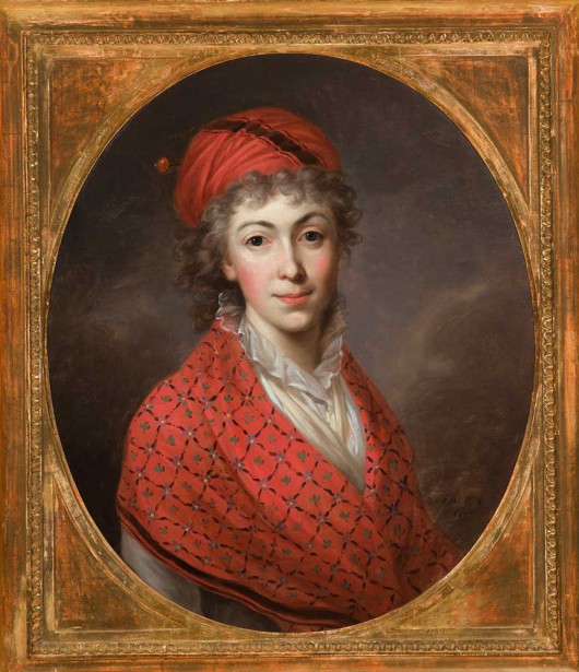 „Portret Izabeli z Flemingów księżnej Czartoryskiej (1746-1835)”, 1796  autor: Kazimierz Wojniakowski  (źródło: materiały prasowe organizatora)