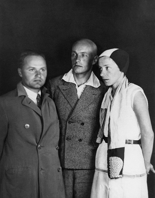 Katarzyna Kobro, Władysław Strzemiński, Julian Przyboś, ok. 1930-1931. Dział Dokumentacji Naukowej, Muzeum Sztuki w Łodzi (źródło: materiały prasowe organizatora)