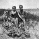 Katarzyna Kobro i Władysław Strzemiński na plaży w Chałupach, 15 VIII 1928. Dział Dokumentacji Naukowej, Muzeum Sztuki w Łodzi (źródło: materiały prasowe organizatora)