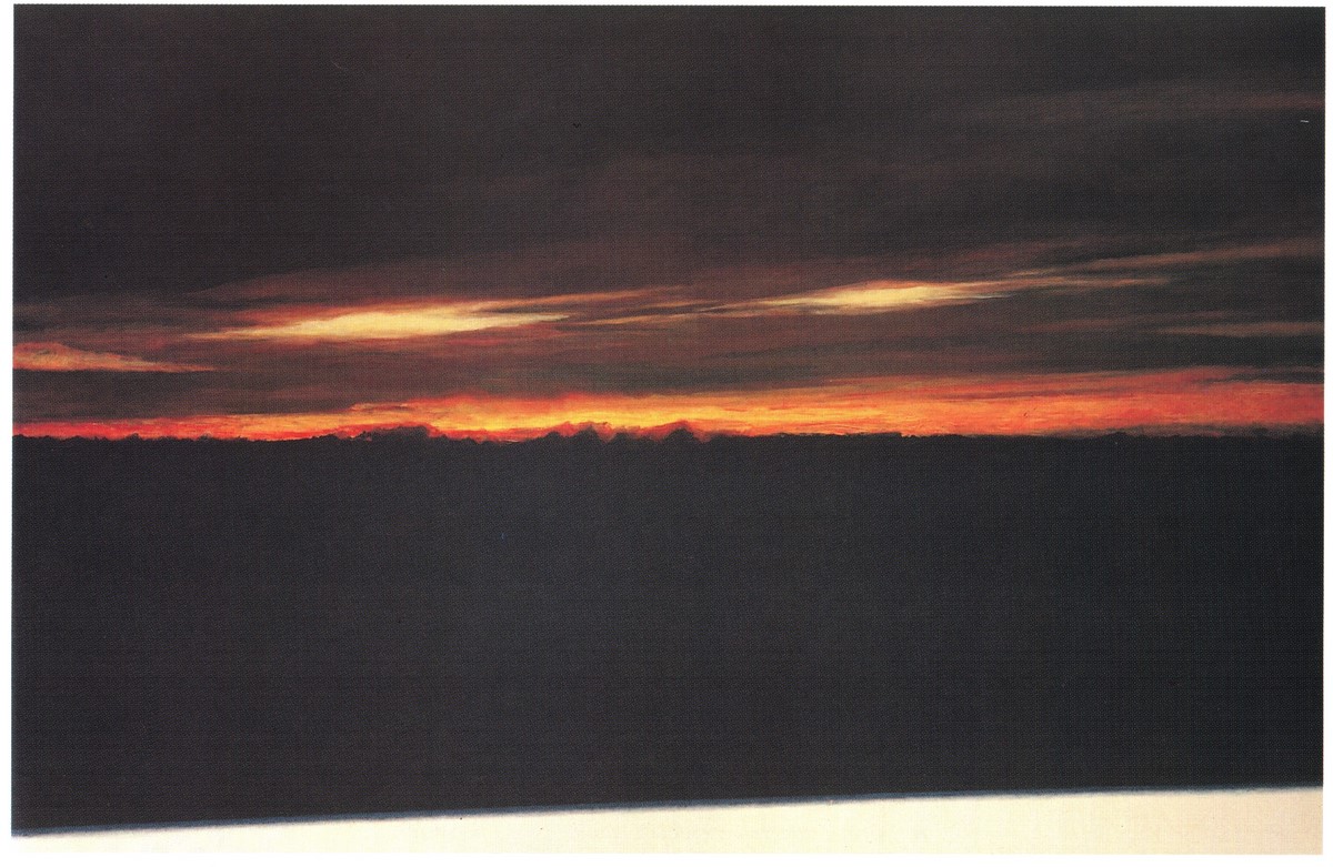 Zbigniew Gostomski, „Jeszcze wschód słońca”, 1991 (źródło: materiały prasowe organizatora)