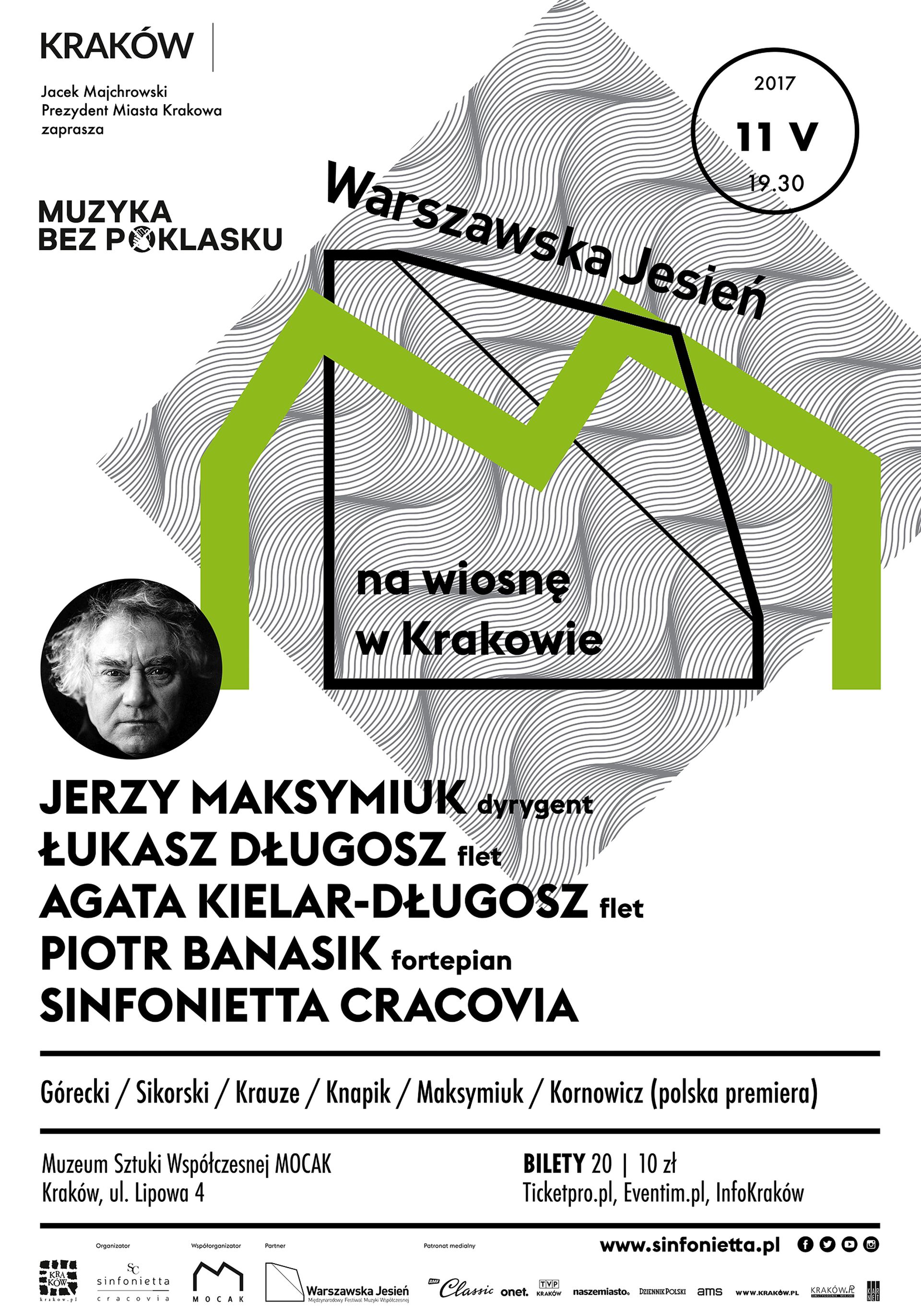 „Muzyka bez poklasku: Warszawska Jesień na wiosnę w Krakowie” (źródło: materiały prasowe organizatora)
