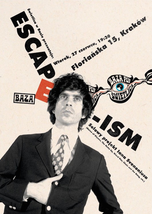 Escape-ism, plakat (źródło: materiały prasowe organizatora)