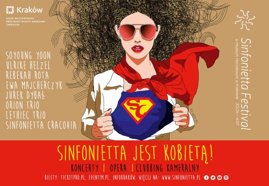 3. Sinfonietta Festival, „Sinfonietta jest kobietą”, rys. Marta Frej (źródło: materiały prasowe organizatora)