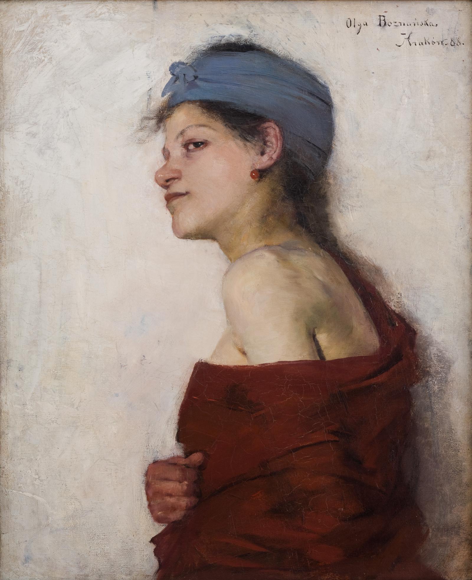 Olga Boznańska, „Portret kobiecy. Cyganka”, fot. MNK (źródło: materiały prasowe organizatora)