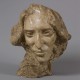 Xavery Dunikowski, „Portret Fryferyka Chopina”, gips, fot. MNK (źródło: materiały prasowe organizatora)