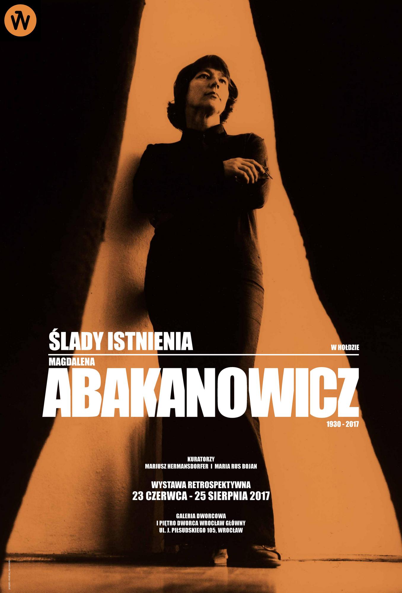 „Magdalena Abakanowicz. Ślady istnienia” – plakat (źródło: materiały prasowe organizatora)