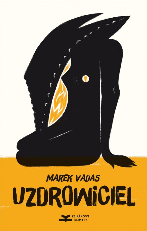 Marek Vadas, „Uzdrowiciel ” – okładka (źródło: materiały prasowe wydawcy)