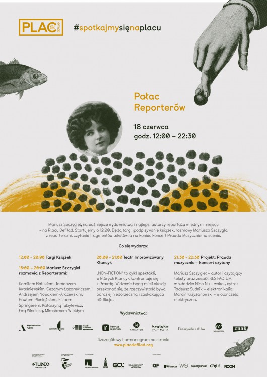 Pałac Reporterów – plakat (źródło: materiały prasowe)