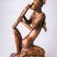 Anonimowy rzeźbiarz balijski „Mężczyzna grający na sulingu”, ok. 1930 (źródło: materiały prasowe organizatora)