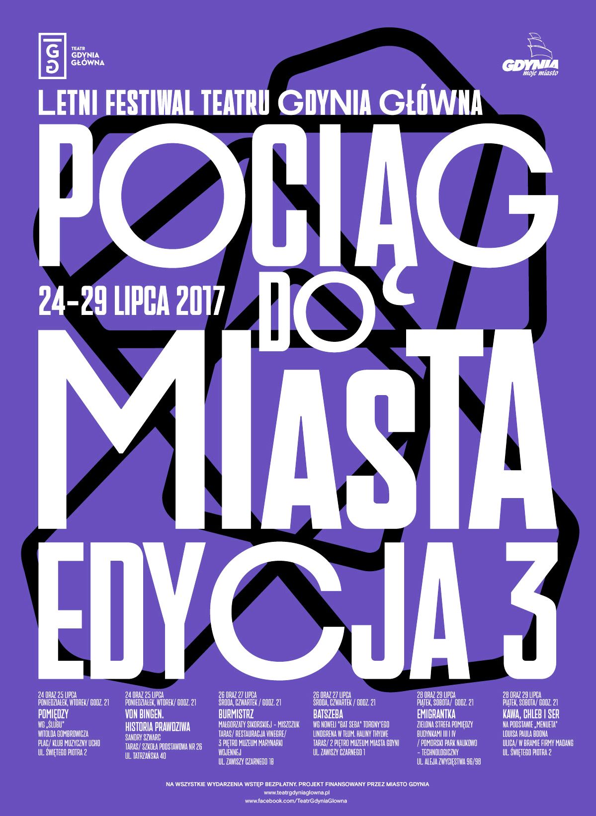 3. Letni Festiwal Teatru Gdynia Główna (źródło: materiały prasowe organizatora)